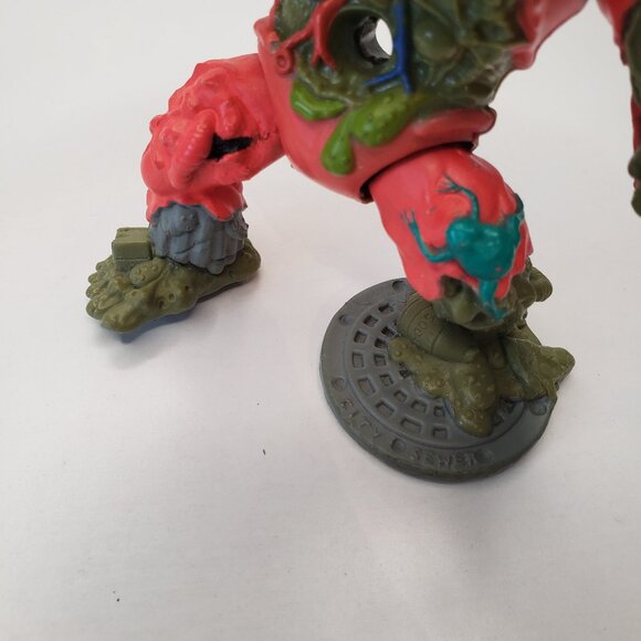 1990 Muckman Playmates Vintage Teenage Mutant Ninja Turtles TMNT Action Figure - Picture 4 of 14